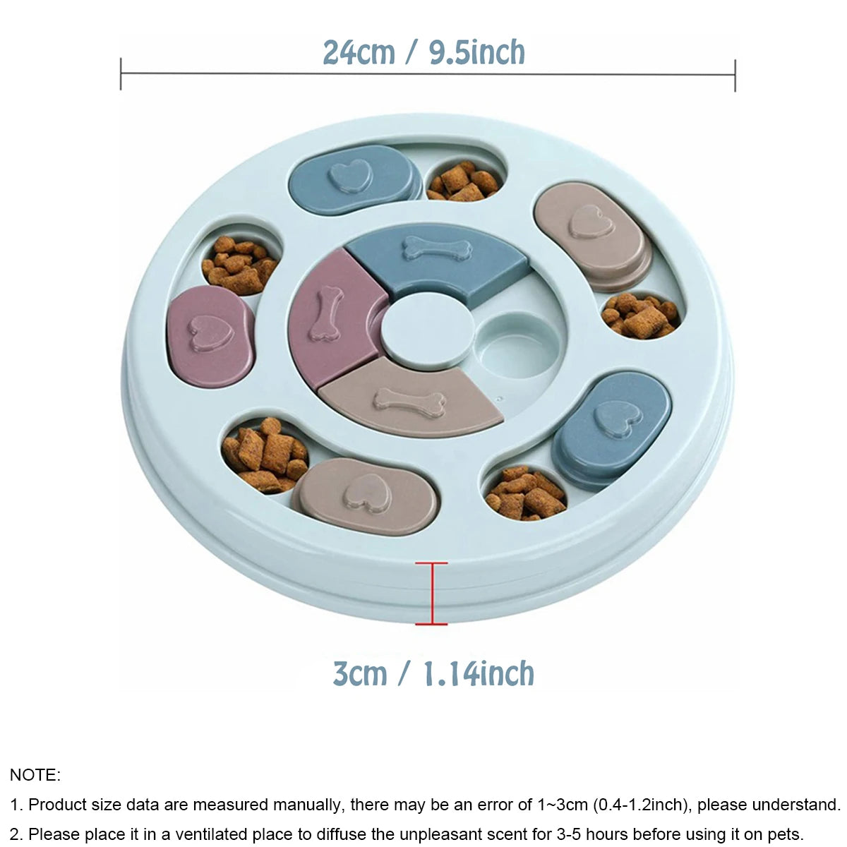 Dog Slow Feeder Bowl
